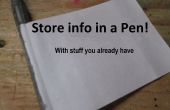 Almacenar información en un pen con cosas que ya tienes: fácil y rápido